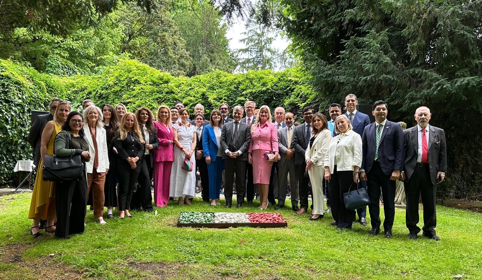 Olasz nemzeti ünnepi fogadás Milánóban